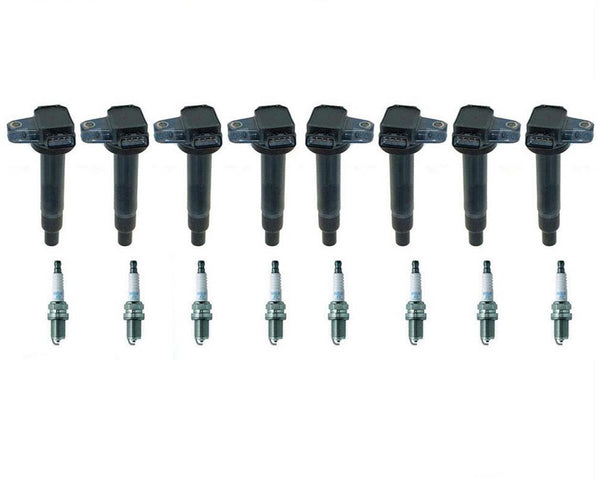 Ignition Coils + Spark Plugs for Lexus LX470 98-07 for Toyota Tundra 4.7L 05-09
