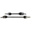 Front Left & Right CV Drive Axle Shafts for 06-11 Kia Rio Automatic Transmission