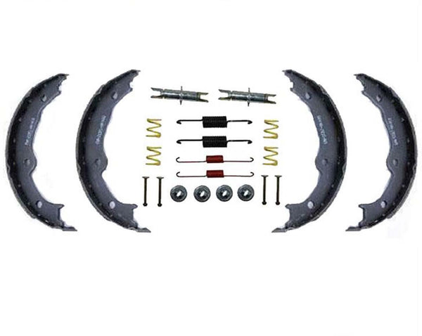 Emergency Parking Brake Shoes & Springs Kit for Lexus GS350 2013-2017