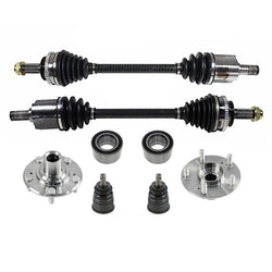 For 98-02 Accord V6 3.0L 100% New CV Drive Axle Complete Shaft Hubs Ball Joints