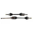 (2) NEW FRONT CV Drive Axle Shafts For 03-06 All Wheel Drive Matrix Automatic