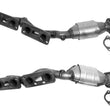 2 Front Upper Manifold Catalytic Converter Gaskets for 2006-2010 Infiniti M45