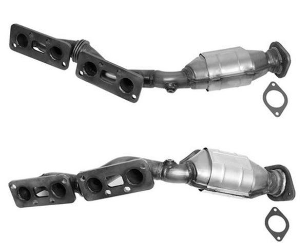 2 Front Upper Manifold Catalytic Converter Gaskets for 2006-2010 Infiniti M45