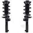 Front Complete Coil Spring Struts for 11-14 Volkswagen Jetta 4 Door Sedan 2.5L