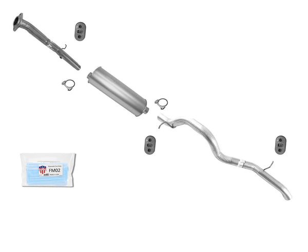 For 2002-2006 Chevrolet Avalanche 1500 5.3L Muffler Exhaust Pipe System Made USA