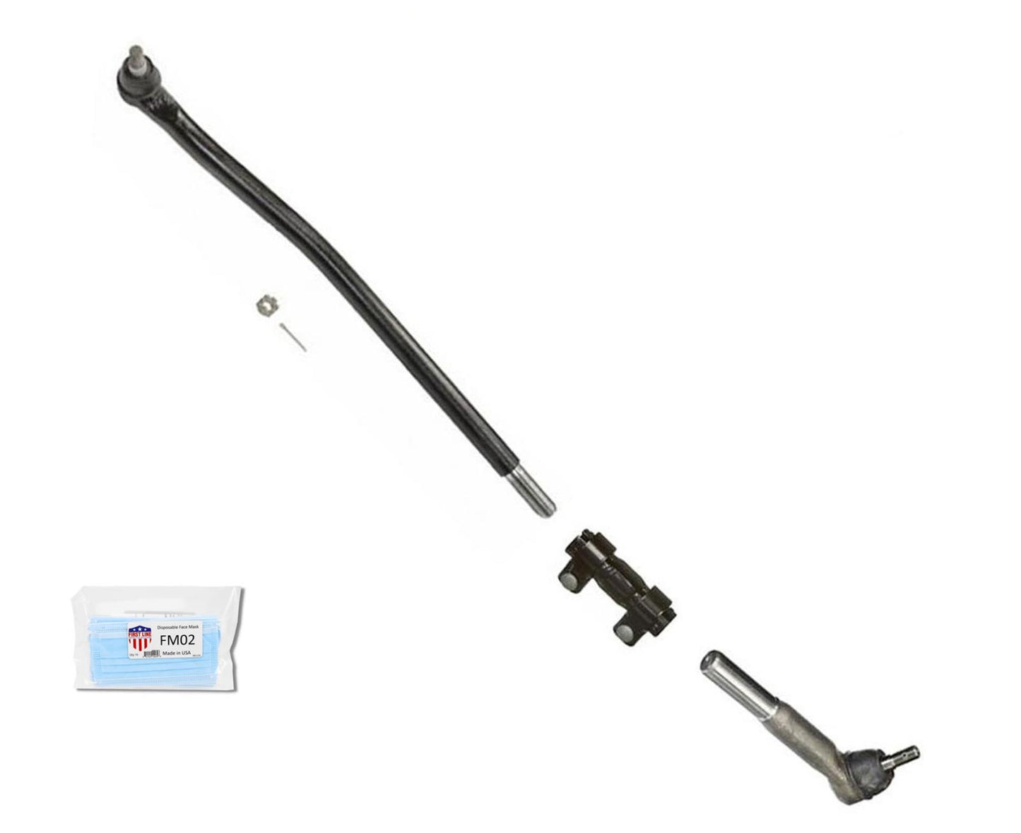 Barra de acoplamiento de arrastre delantero derecho para Ford F350 SUPER DUTY 4 ruedas motrices 1999-2004
