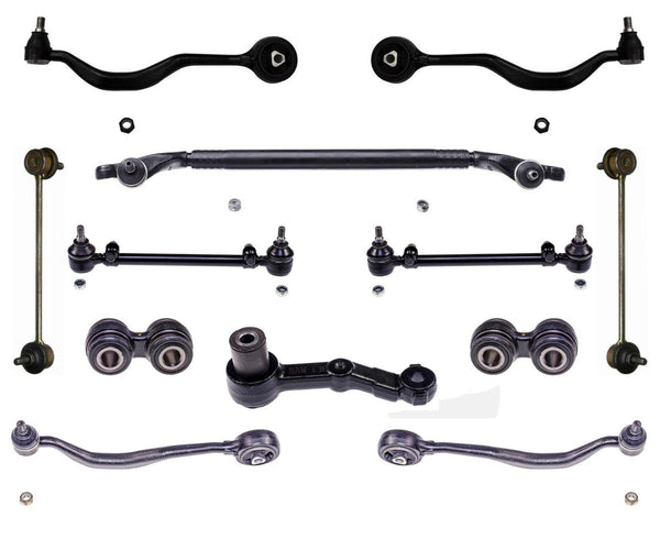 Fits BMW E28 E24 535i 528 535 635 M5 i Front Uppe & Lower Control Arms Tie Rods