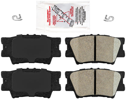 Pastillas de freno delanteras y traseras para Toyota Camry 2007 -2017 Se adapta a Lexus ES350 Cerámica +