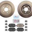 Rear 320MM Disc Brake Brake Rotors Brake Pads for Ford Explorer 2020-2023