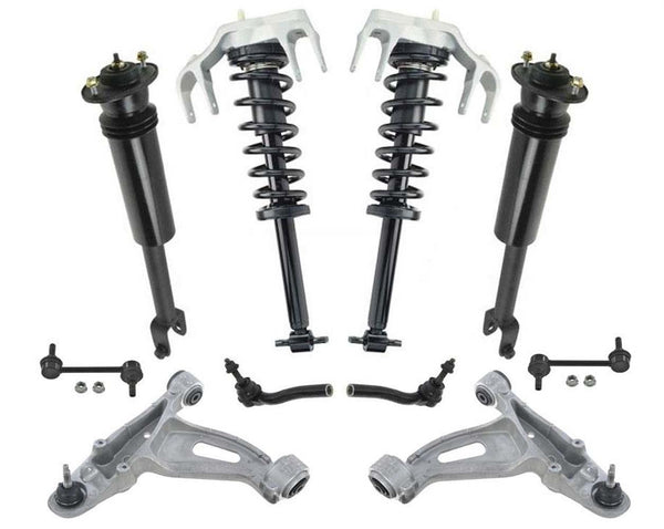 Kit de chasis de dirección de 10 piezas para suspensión Cadillac CTS FE1 no electrónica 03-07