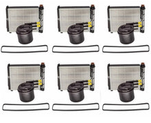 For 17-23 F250 6.7L Ford Powerstroke HC3Z9N184B Fuel Water Filter Kit 6 Pcs Kit