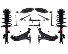 Chasis de 12 piezas, conjunto completo de puntal de resorte helicoidal delantero para Toyota Avalon 2006