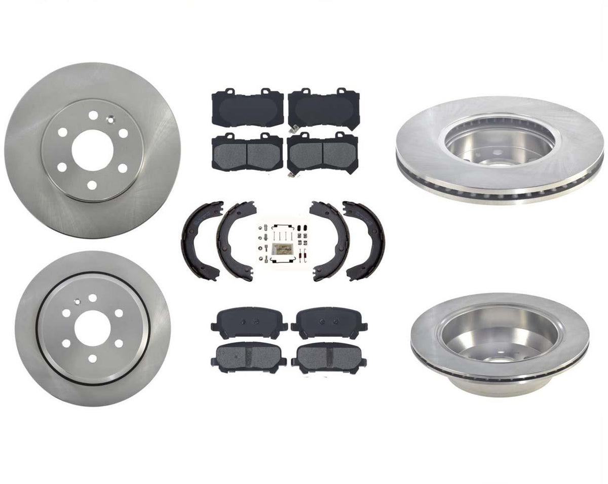 Front & Rear Brake Rotors Brake Ceramic Pads for GMC Canyon 2015-2020 8Pc - Photo 1