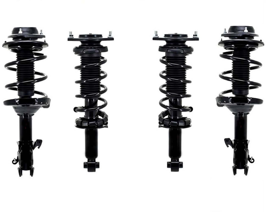 Spring Assembly Rear Front & Rear Complete Struts W/ Coil Spring Assembly For Subaru Legacy ...