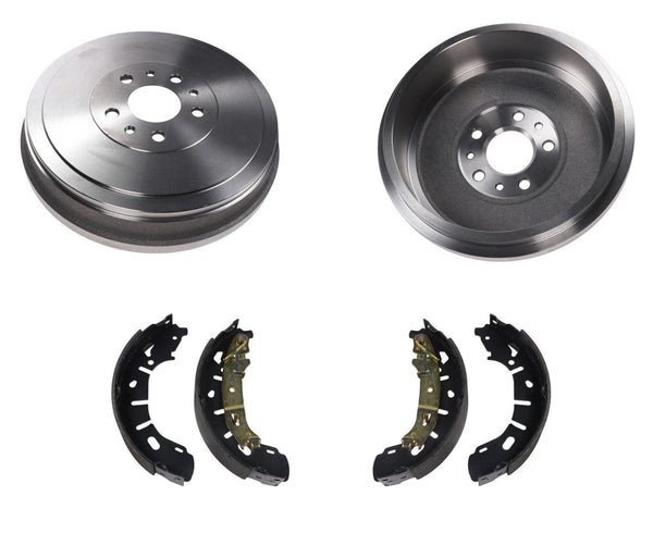 Para kit de servicio de zapatas y tambor de freno trasero Premium Ram ProMaster City 15-21