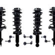 Front & Rear Coil Spring Struts Sway Bar Links for Subaru Legacy 8Pc 2013-2014