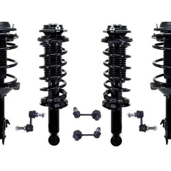 Front & Rear Coil Spring Struts Sway Bar Links for Subaru Legacy 8Pc 2013-2014