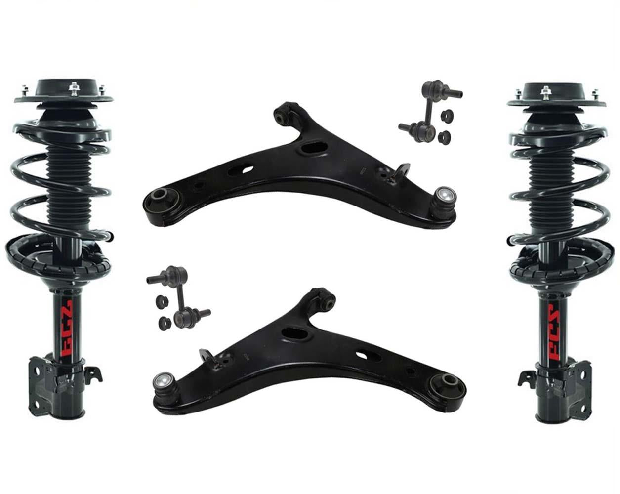 Front Struts Control Arms Ball Joints Links Fits 14-16 Subaru Forester XT 2.0L