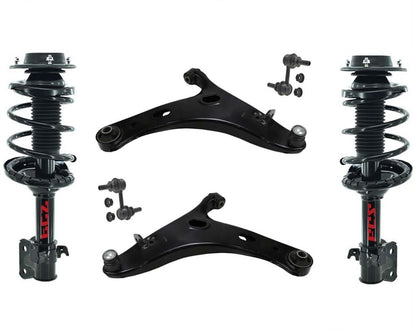 Front Struts Control Arms Ball Joints Links Fits 14-16 Subaru Forester XT 2.0L