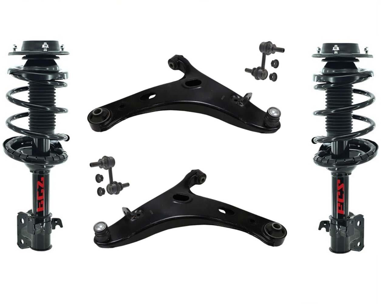 Brazos de control de puntales delanteros, rótulas, enlaces para Subaru Forester 2.5L 14-16