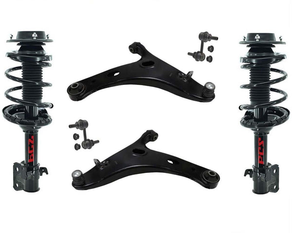 Brazos de control de puntales delanteros, rótulas, enlaces para Subaru Forester 2.5L 14-16