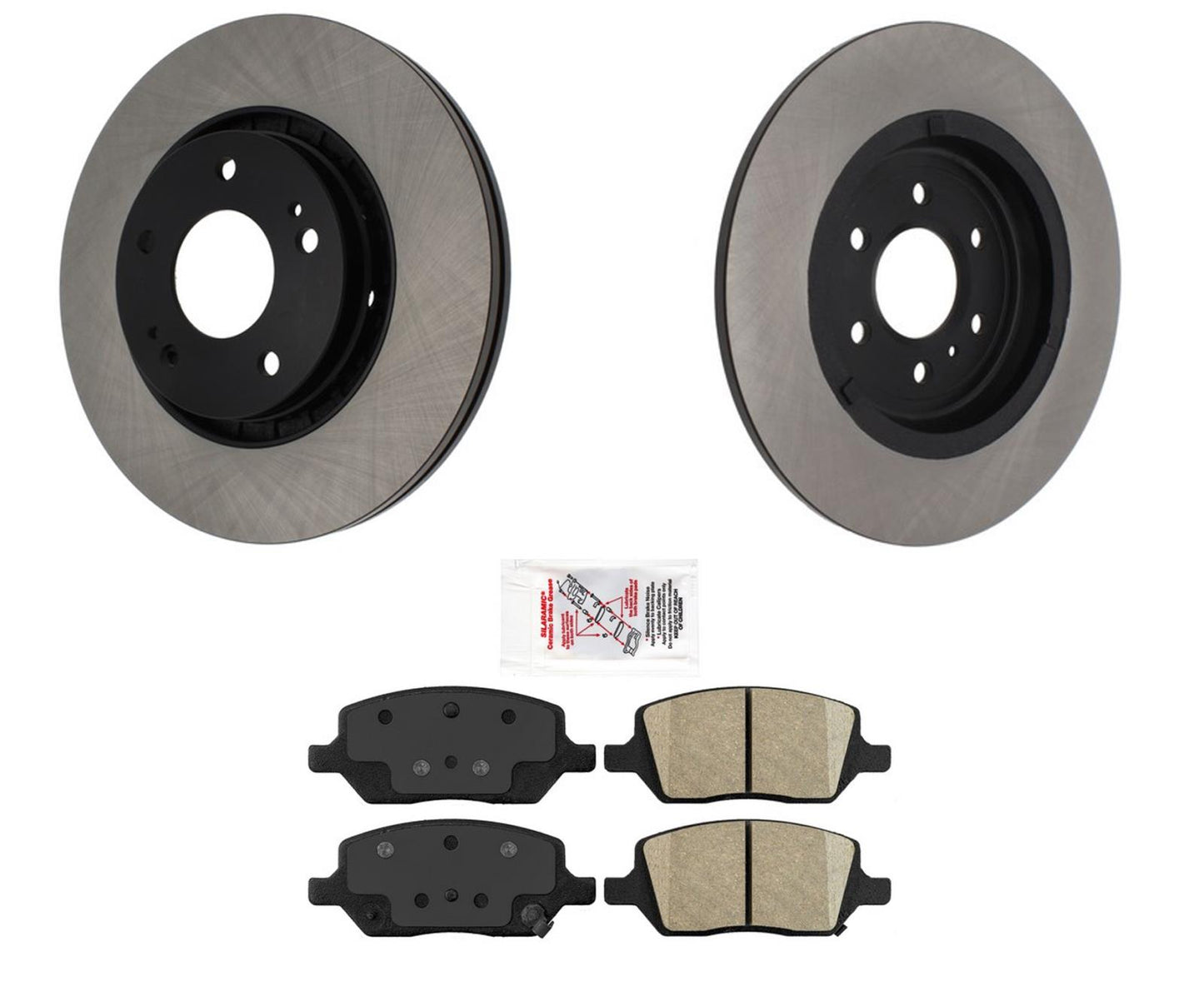 Se adapta a rotores de freno de disco traseros y pastillas de cerámica traseras 11-12 VPG MV-1 4.6L