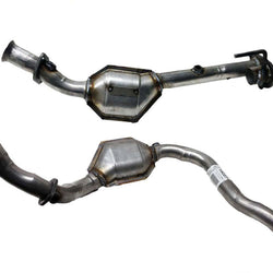 For 04-06 Mazda B4000 Automatic Front Engine Y Pipe and (2) Catalytic Converter