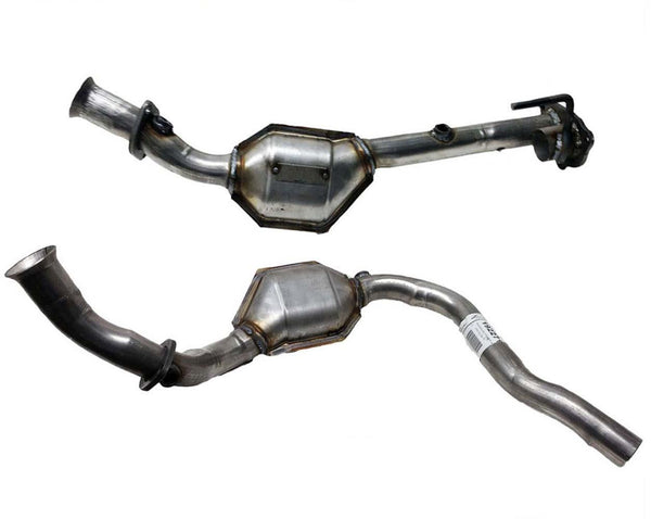 For 04-06 Mazda B4000 Automatic Front Engine Y Pipe and (2) Catalytic Converter