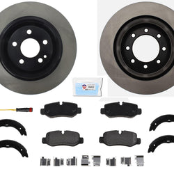 High Carbon R Disc Brake Rotors Pads for 16-21 Mercedes Benz Metris