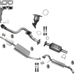 Converter Muffler Assembly Tail Pipe Fits Ford Escape 2009-2012 V6 3.0L Engine