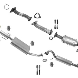 Tubo de escape del conjunto del silenciador del convertidor trasero para motor Ford Escape 2009-2012 de 2,5 L