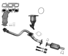 Manifold & Rear Catalytic Converter Y Pipe Fits Ford Escape 2009-2012 V6 3.0L