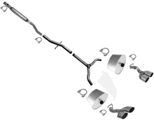 Sistema de tubo de escape de doble silenciador fabricado en Estados Unidos para Cadillac DTS 4.6 2006-2011.