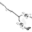 Dual Muffler Exhaust Pipe System Made in USA Fits For 2006-2011 Cadillac DTS 4.6