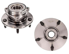Fits 94-99 Dodge Ram 1500 4 Wheel Drive (2) Front Hub Wheel Bearing W REAR ABS