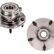 Fits 94-99 Dodge Ram 1500 4 Wheel Drive (2) Front Hub Wheel Bearing W REAR ABS