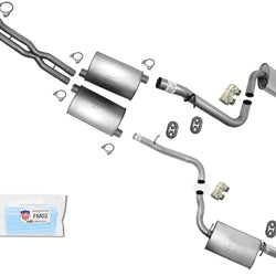 For 2006-2010 Dodge Charger R/T 5.7L Dual Muffler Exhaust Pipe System Made USA