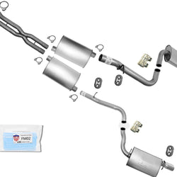 For 2006-2010 Dodge Charger R/T 5.7L Turbo Max Dual Muffler Exhaust Pipe System