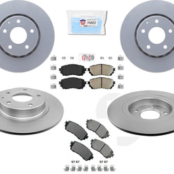 Rotores de freno de disco con revestimiento delantero de 297 mm para Mazda 6 de aspiración natural 2019-2021