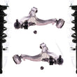 Front Coil Spring Struts Control Arms Ball Joints For 2009-2020 Nissan 370Z