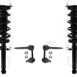 Conjunto completo de puntal de resorte helicoidal y enlaces para Nissan 370Z 2009-2018