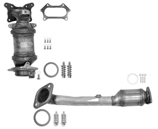 Upper Manifold & Rear Catalytic Converters Fits For 2012-2014 Honda CR-V 2.4L