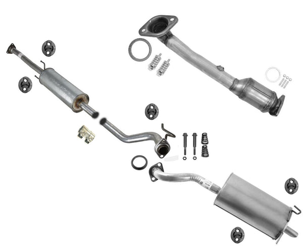 Rear Lower Converter Resonator & Muffler Assembly Fits 2012-2014 Honda CR-V 2.4L