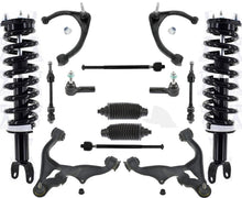 F Vari Rate Conjunto de puntal de resorte helicoidal se adapta a 14-18 Ram 1500 Diesel 4 ruedas Dv