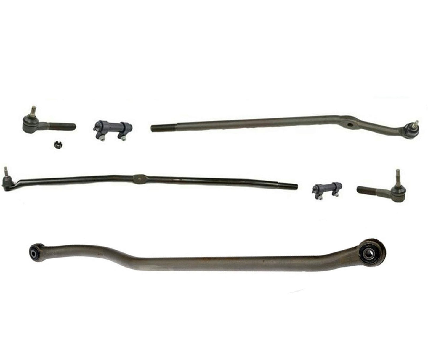 Fits For 03-07 Fits Dodge Ram Pick Up 4x4 2500 Drag Link Tie Rod Ends Sleeves
