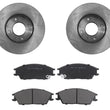 Front Brake Rotors & Pads For 3/12/02 to 03 Hyundai Accent