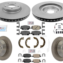 Pastillas de freno de disco recubiertas Hardwar para calibradores de pistón único Santa Fe W 19-20