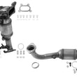Manifold Catalytic Converter Rear Lower Fits Front Wheel Drive 16-20 Honda HR-V