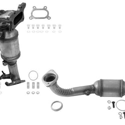 Manifold Catalytic Converter Rear Lower Fits Front Wheel Drive 16-20 Honda HR-V