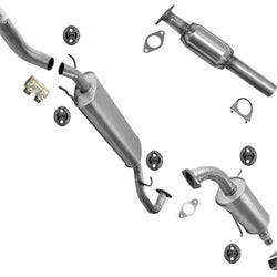 Catalytic Converter Muffler Resonator Fits for 13-16 Hyundai Santa Fe Sport 2.4